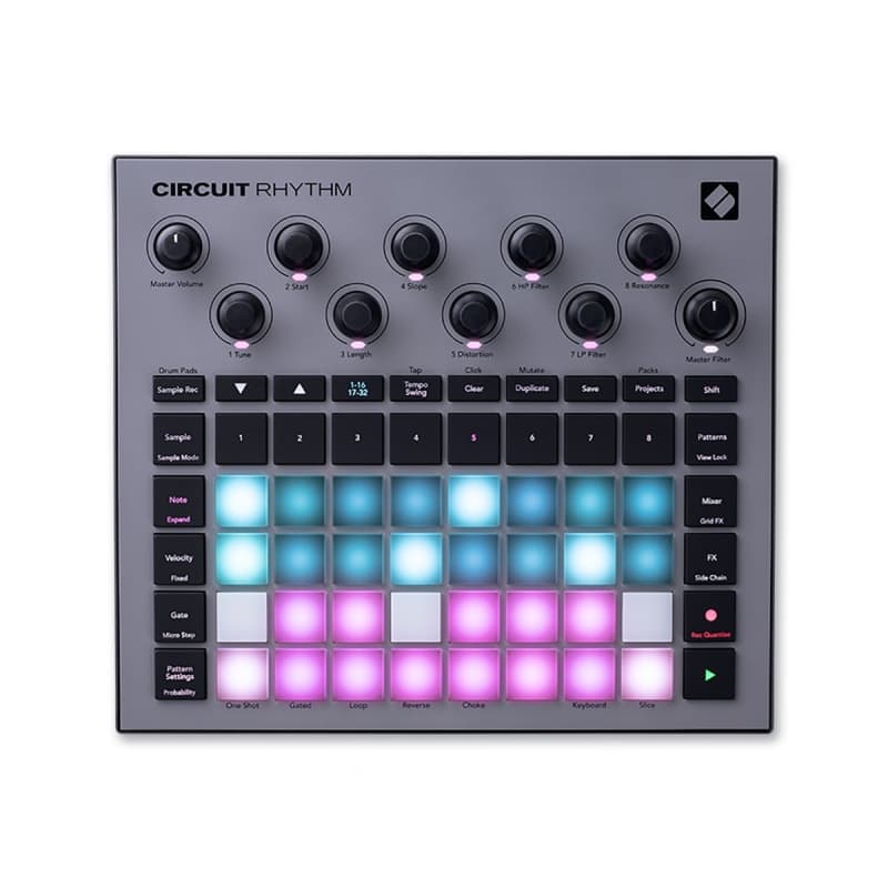 Novation Novation Circuit Rhythm Groovebox - new Novation         Sampler
