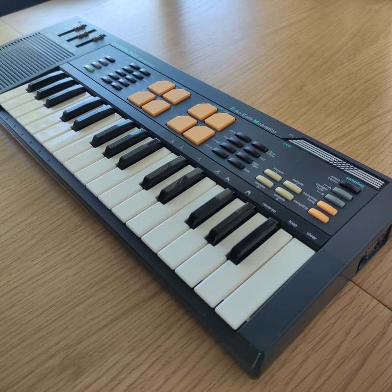 1980s Casio SK-5 32-Key Sampling Keyboard Black - used Casio  Vintage Synths            Keyboard