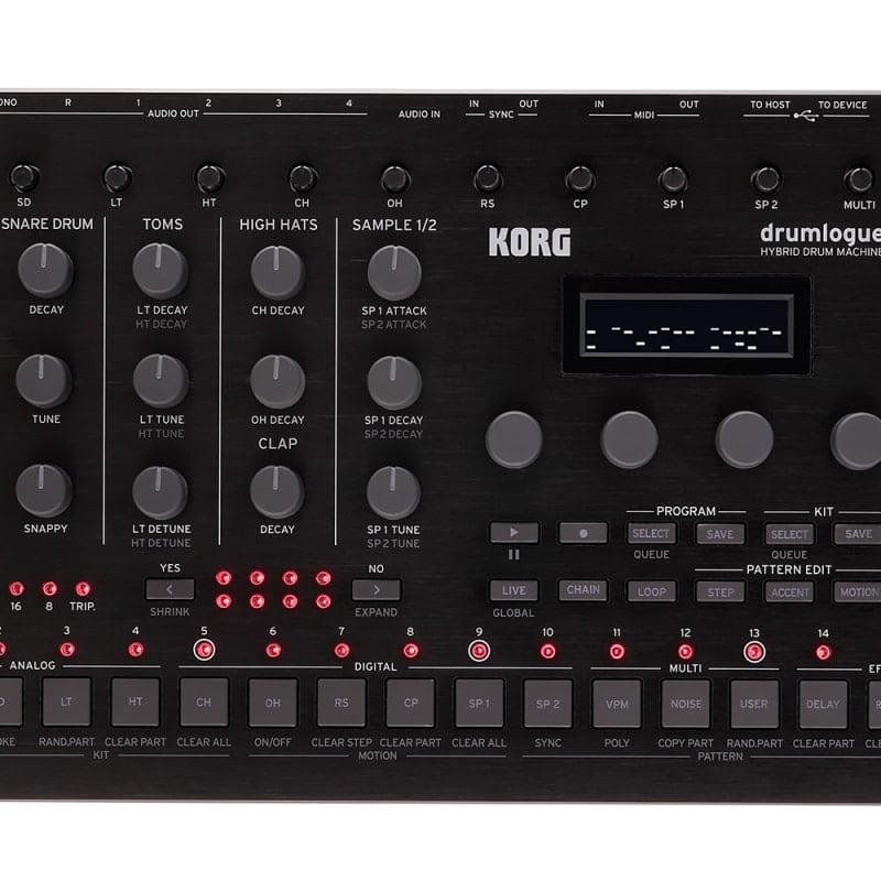 Korg DRUMLOGUE - new Korg           Drum Machine    Synth