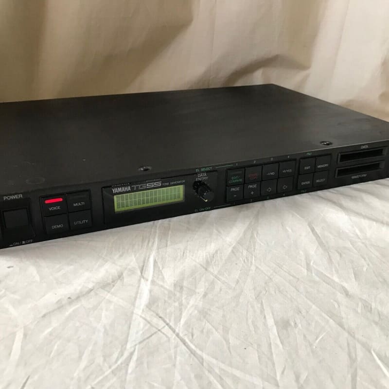 1990 Yamaha TG55 Tone Generator Black - Used Yamaha             Synth