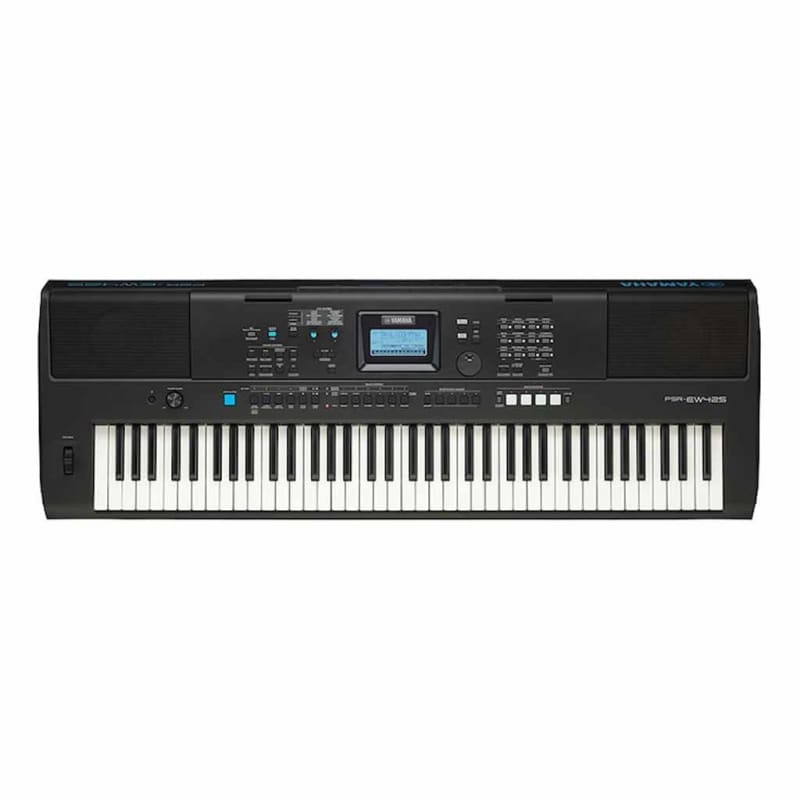 Yamaha PSR-EW425 76-Key Portable Keyboard Black - New Yamaha  Keyboard