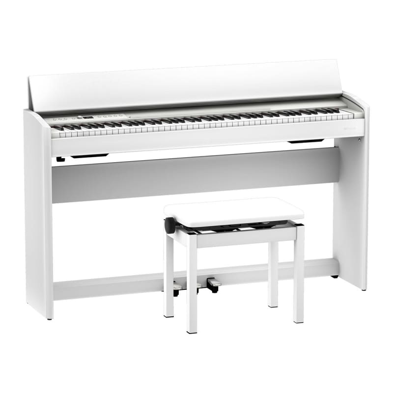 Roland Roland F701 88-Key Digital Piano (White) - used Roland       Digital Piano