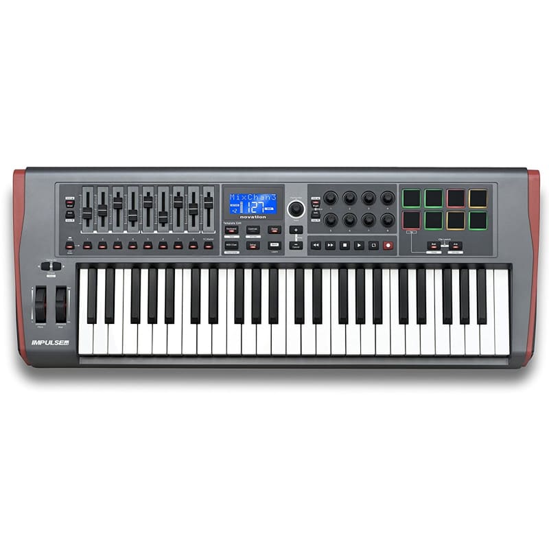 Novation Impulse 49 USB Midi Controller Keyboard, 49 Keys - new Novation        MIDI Controllers      Keyboard