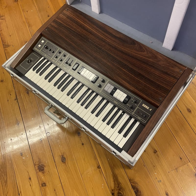 1979 - 1982 Korg Lambda ES-50 48-Key Polyphonic Synthesizer Bl... - used Korg            Analog  Synthesizer