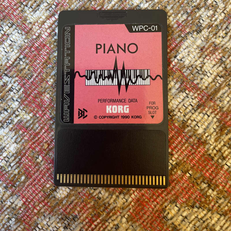 1990s Korg Wavestation A/D Black - used Korg       Digital Piano