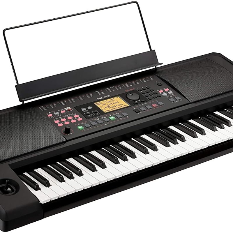 Output Korg EK50L Entertainer Keyboard with High- Speakers for... - new Korg              Keyboard