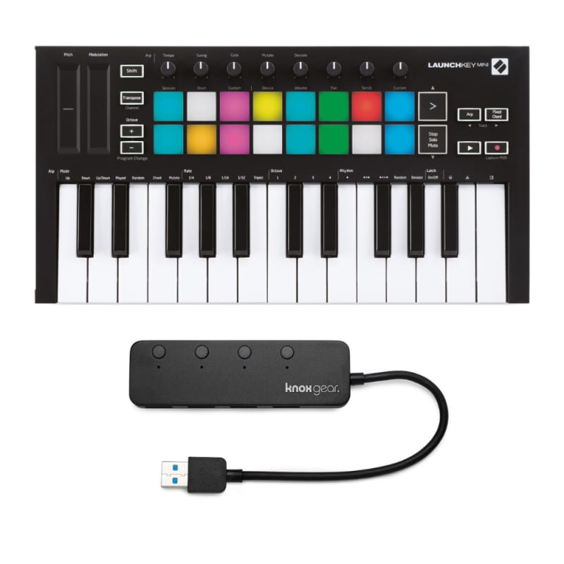 Novation Novation Launchkey Mini MK3 25 Mini-Key MIDI Keyboar... - New Novation  Keyboard   Midi    Controller