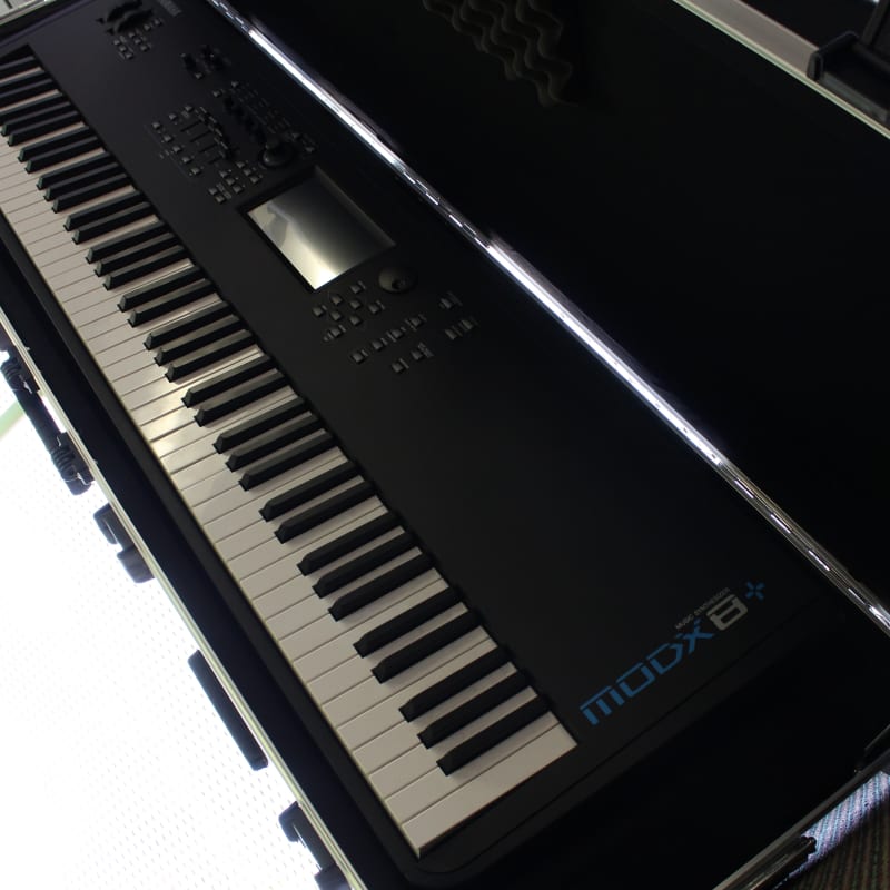 2022 - Present Yamaha MODX8+ 88-Key 16-Voice Synthesizer Black - Used Yamaha  Keyboard           Synth