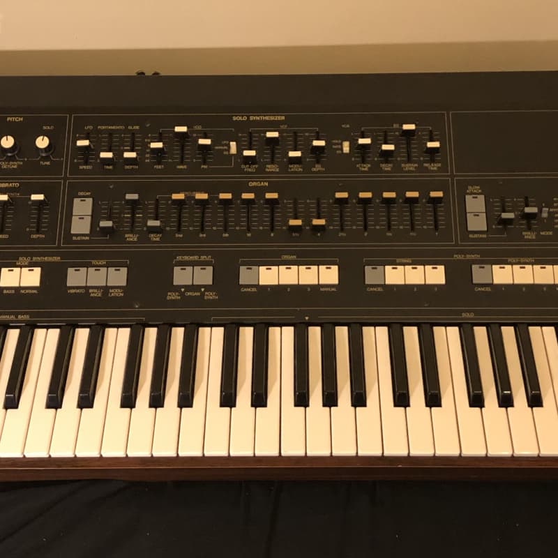 1980 Yamaha SK-30 Black/Wooden - Used Yamaha  Keyboard    Vintage       Synth