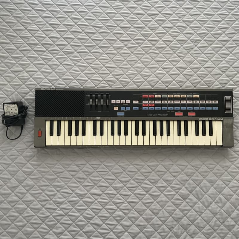 1980s Casio SK-100 Black - used Casio              Keyboard