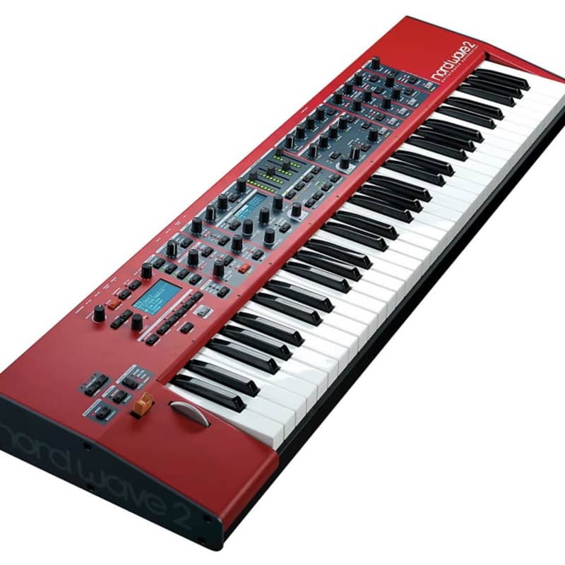 2020 Nord Wave 2 Performance Synthesizer Red - new Nord              Synthesizer