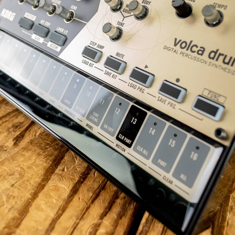 2019 Korg VOLCADRUM Black - new Korg            Analog