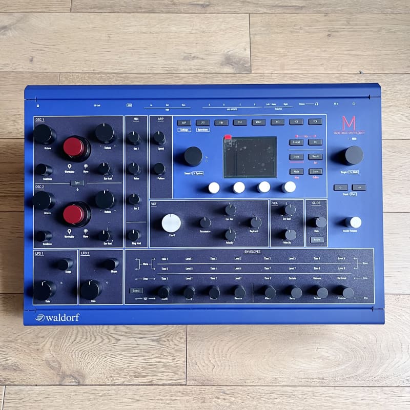 2021 - Present Waldorf M 8-Voice Wavetable Desktop Synthesizer... - Used Waldorf             Synth