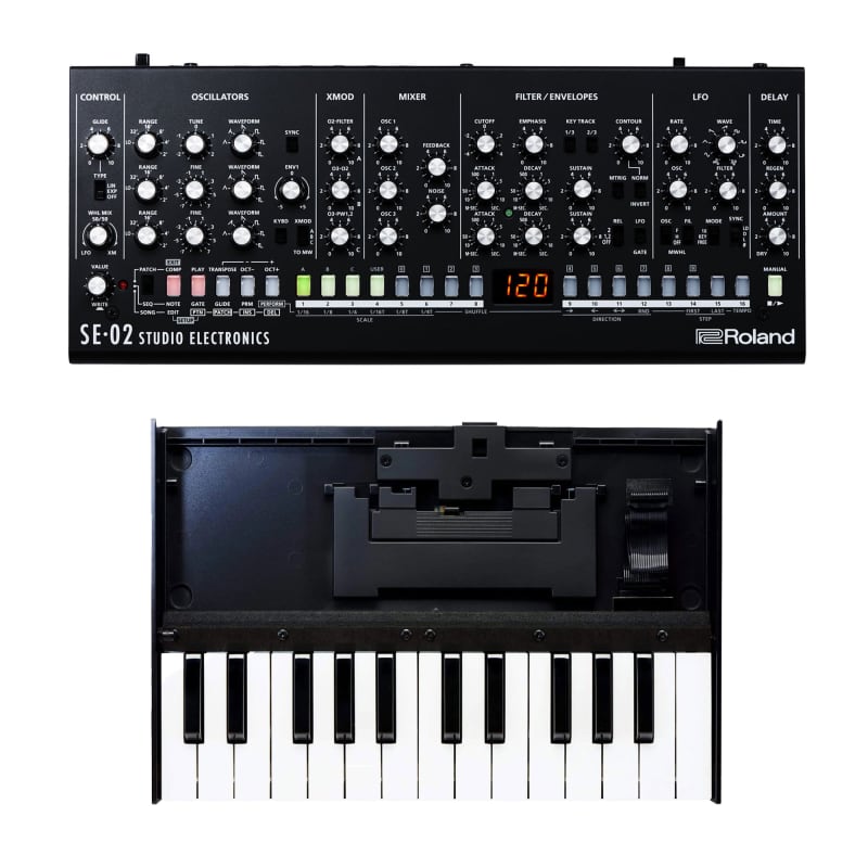 Roland Boutique SE-02 Designer Series Analog Synthesizer Synth - New Roland  Keyboard      Analog     Synth