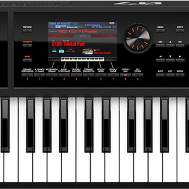 Roland FA 07 Music Workstation Brand New - New Roland  Keyboard