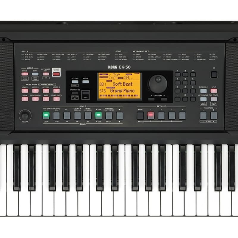 Korg EK-50 61-key Arranger Keyboard - New Korg  Keyboard