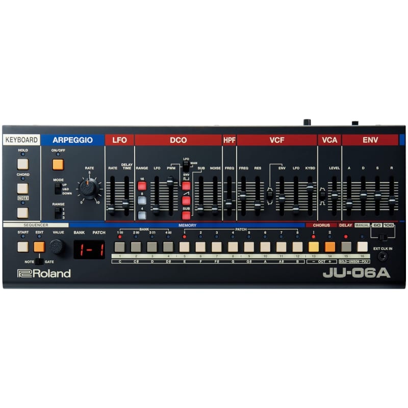 2019 Roland Boutique Series JU-06A Synthesizer Module with K-2... - new Roland  Vintage Synths             Synth