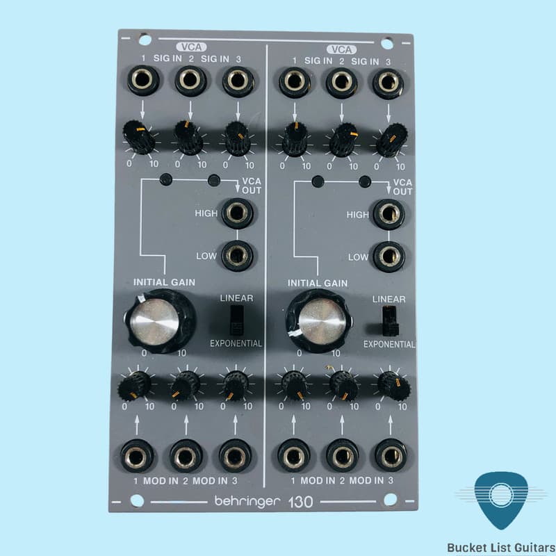 Behringer 130 Dual VCA Eurorack Synthesizer Module 2020 - Pres... - used Behringer   Eurorack          Modular  Synth