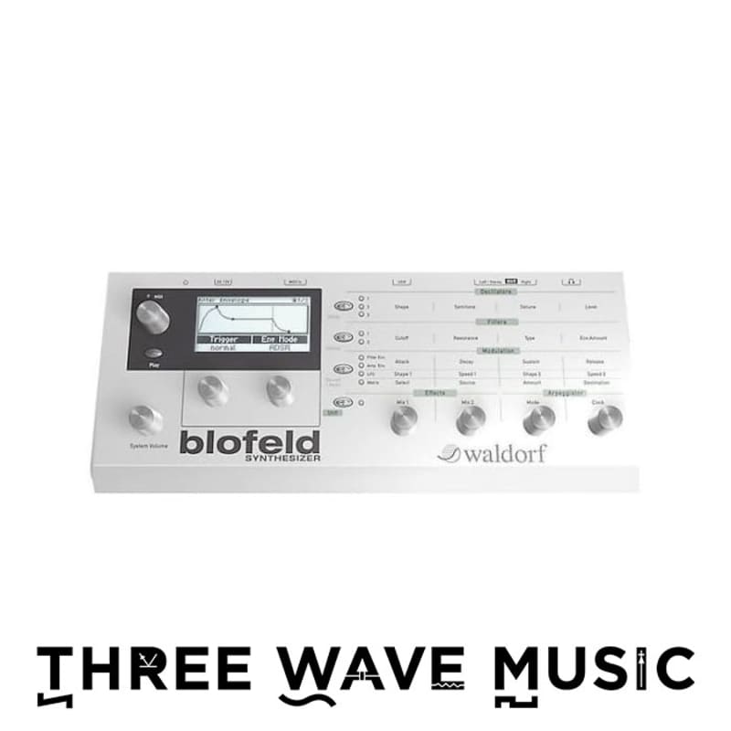 Waldorf Blofeld - Synthesizer White - New Waldorf             Synth