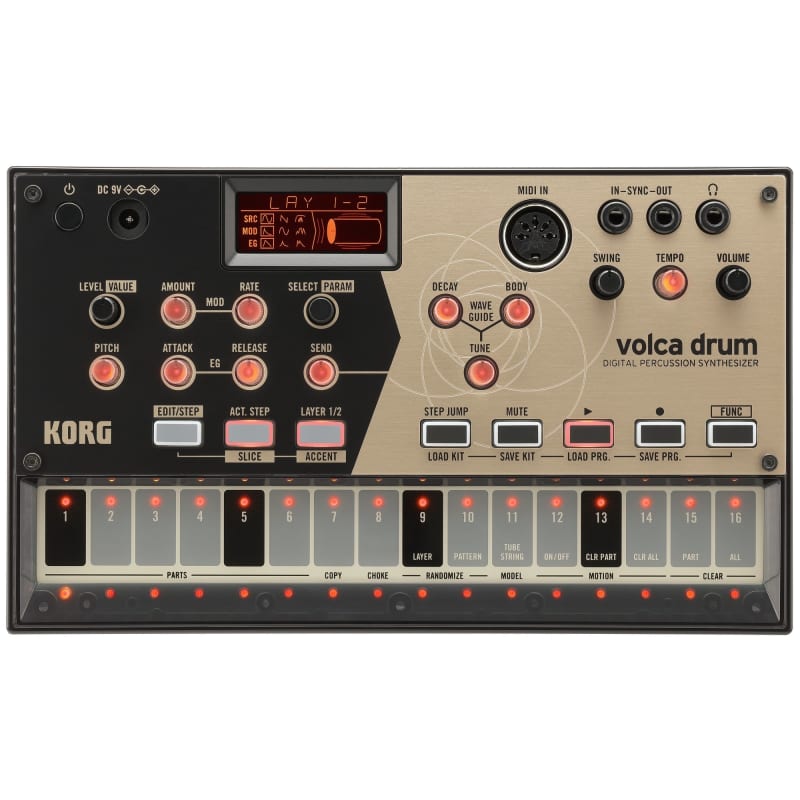 Korg Korg volca drum Digital Percussion Synthesizer - New Korg        Analog     Synth