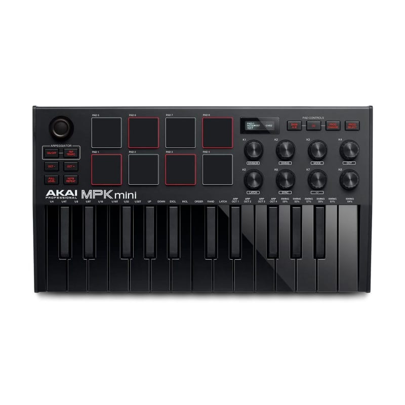 Akai Akai MPK Mini MK3 25-Key Keyboard Controller (Black) - New Akai