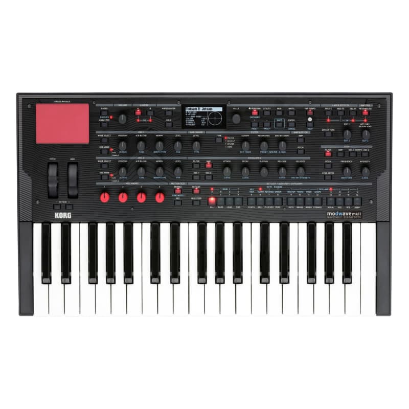 current Korg Korg MODWAVE mkii wavetable synthesizer Black - new Korg               Synth