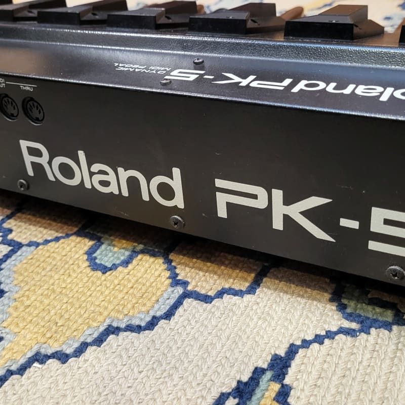 2006 - 2012 Roland PK-5A Dynamic MIDI Pedal Controller Black - Used Roland     Midi    Controller