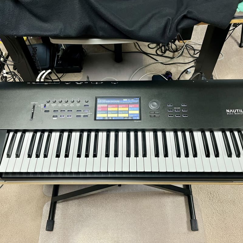 2020 - Present Korg Nautilus 61-Key Music Workstation Black - Used Korg         Controller