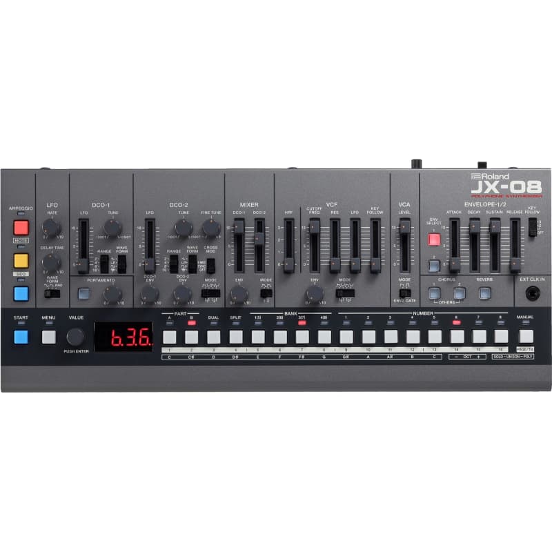 Roland JX-08 - new Roland    Digital        Analog   Synth