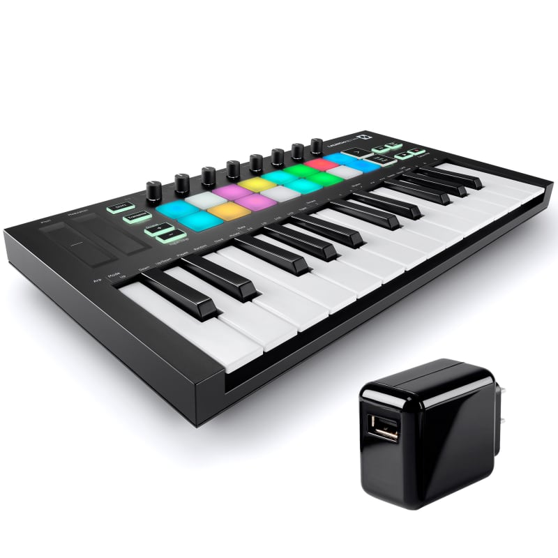 2019 Novation Launchkey Mini MK3 Black - new Novation        MIDI Controllers      Keyboard