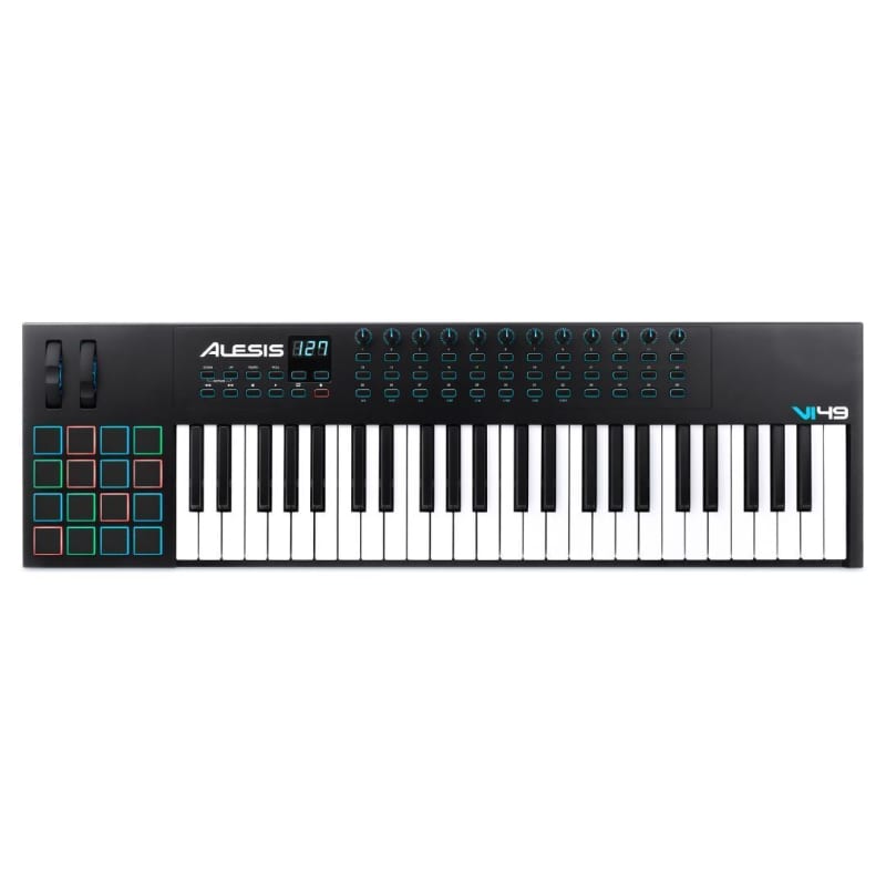 Alesis Alesis VI49 Advanced 49-Key USB-MIDI Keyboard Controller - New Alesis             Synth