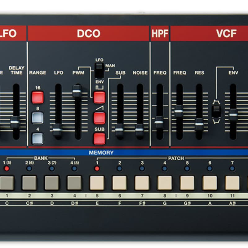 Roland JU-06A - new Roland  Vintage Synths             Synth