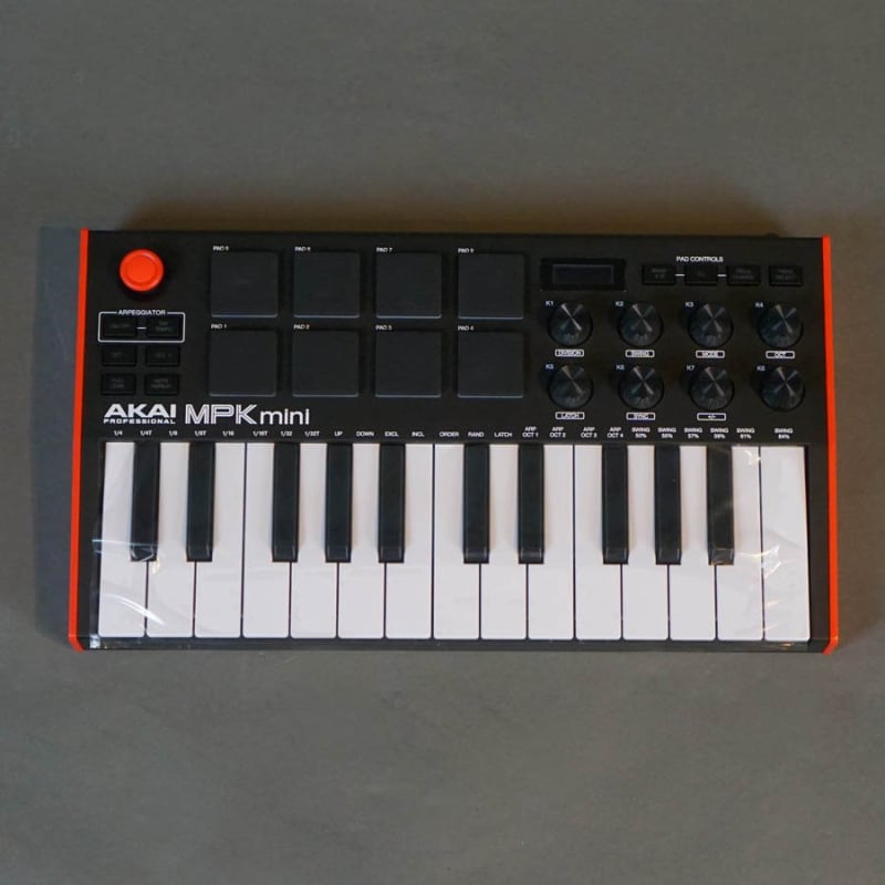 Akai MPK Mini Mark 3 USB Midi Controller - new Akai        MIDI Controllers      Keyboard