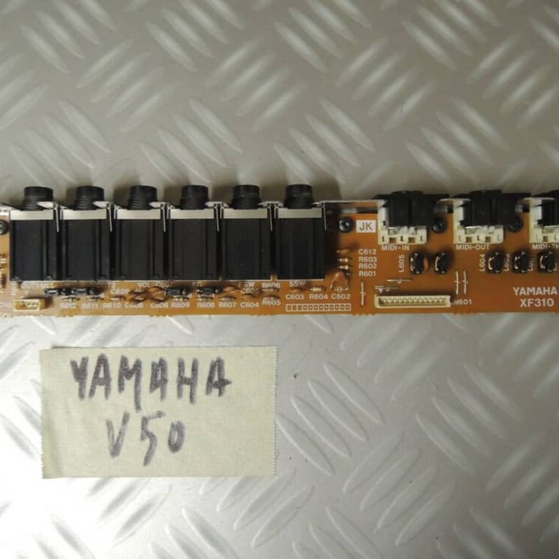 Yamaha V50 V 50 AUDIO MIDI Board Electronic card Good condition - Used Yamaha     Midi