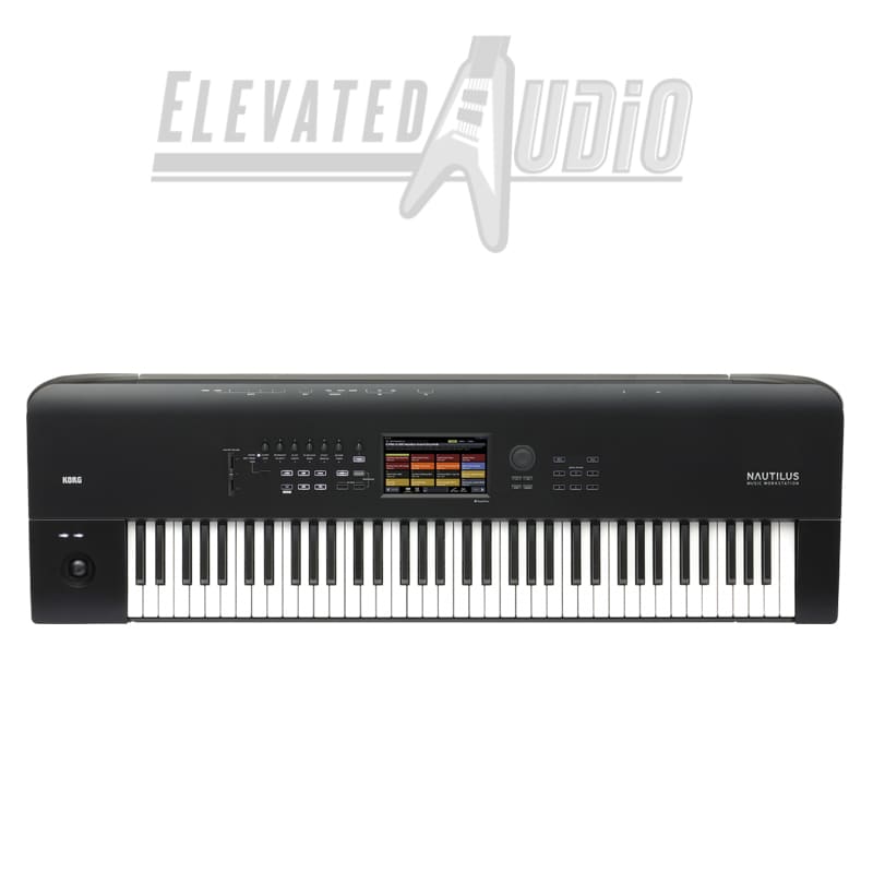 2020 - Present Korg Nautilus 73-Key Music Workstation Black - new Korg        Keyboard