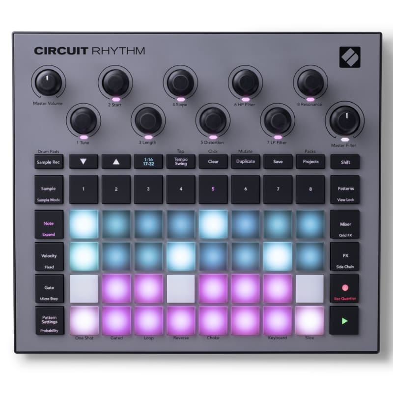 Novation AMS-CIRCUIT-RHYTHM - new Novation         Sampler