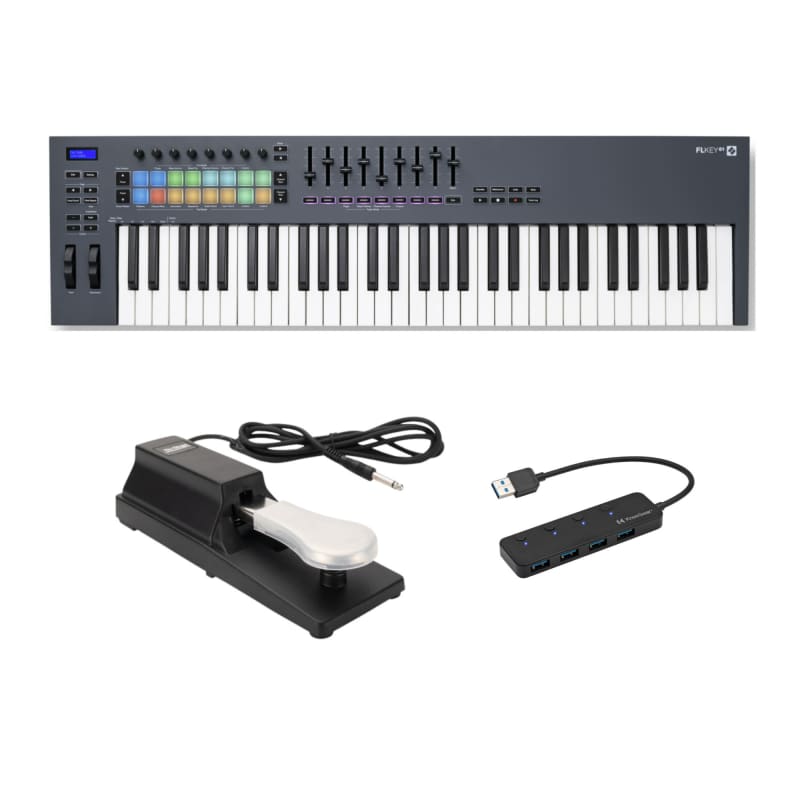 Novation Novation FLkey 61-Key MIDI Keyboard Controller with ... - new Novation        MIDI Controllers      Keyboard