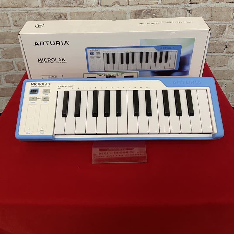 2019 Arturia MicroLab Blue - new Arturia        MIDI Controllers