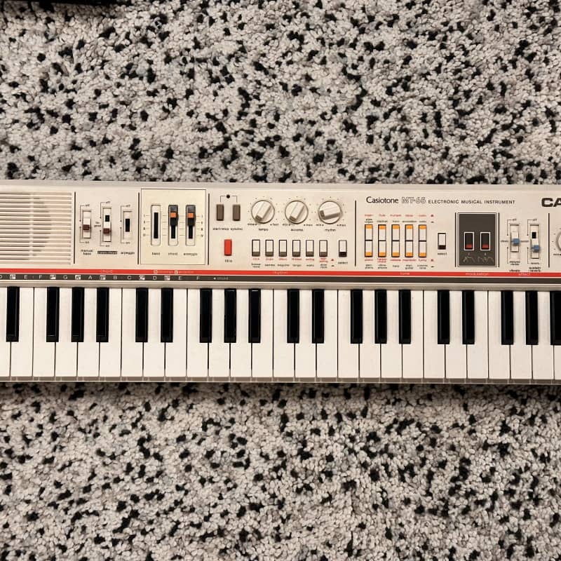 1980s Casio MT-65 Casiotone 49-Key Synthesizer White - Used Casio  Keyboard