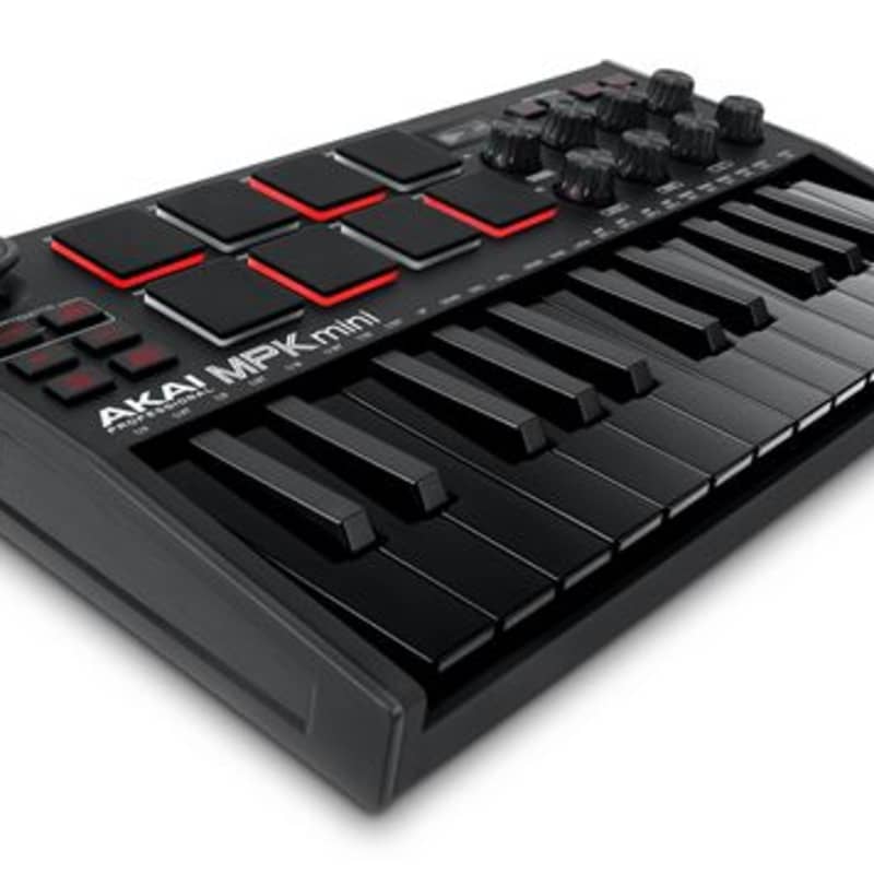 Akai MPKMINI3B - new Akai        MIDI Controllers      Keyboard
