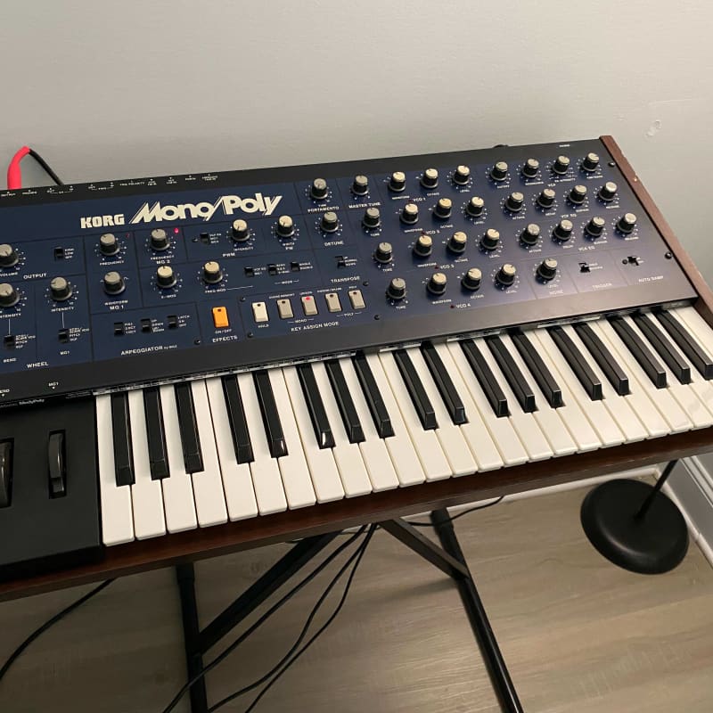 1980s Korg Mono/Poly Blue - used Korg              Synthesizer