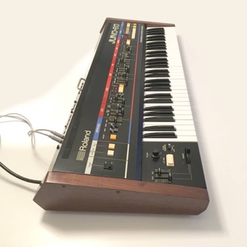 1982 - 1984 Roland Juno-60 61-Key Polyphonic Synthesizer Walnut - new Roland               Synth