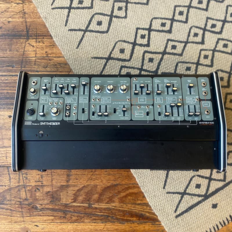 1976 Roland System 100 Model 102 Synthesizer Expander Black - Used Roland             Synth
