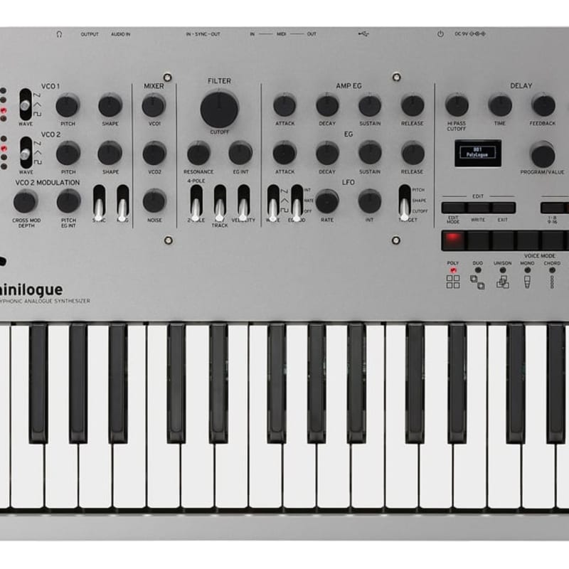 2023 Korg Minilogue Silver - New Korg        Analog     Synth