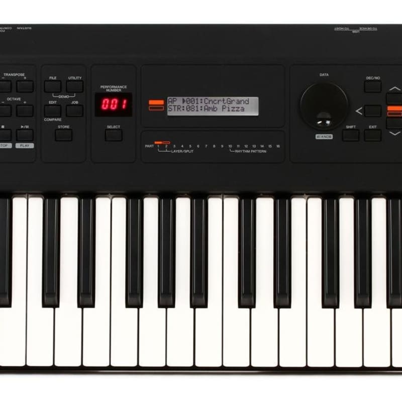 Yamaha MX49 Synthesizer/Controller Black - New Yamaha         Controller    Synth