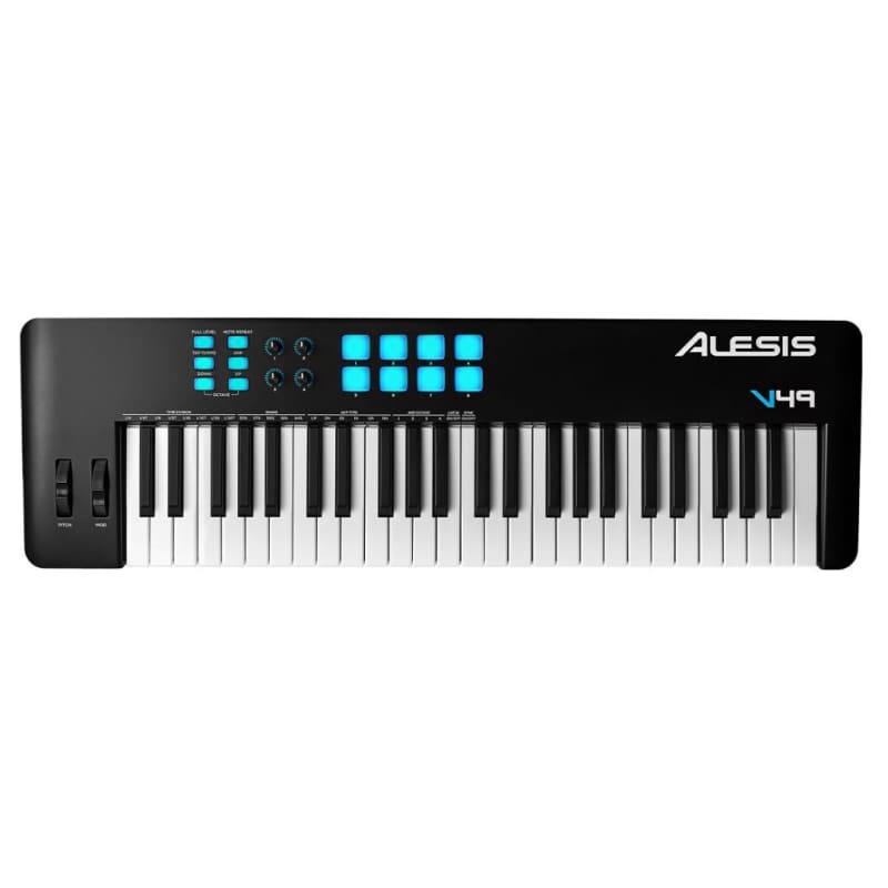 Alesis Alesis V49 MKII 49-Key USB MIDI Keyboard Controller - new Alesis        MIDI Controllers      Keyboard