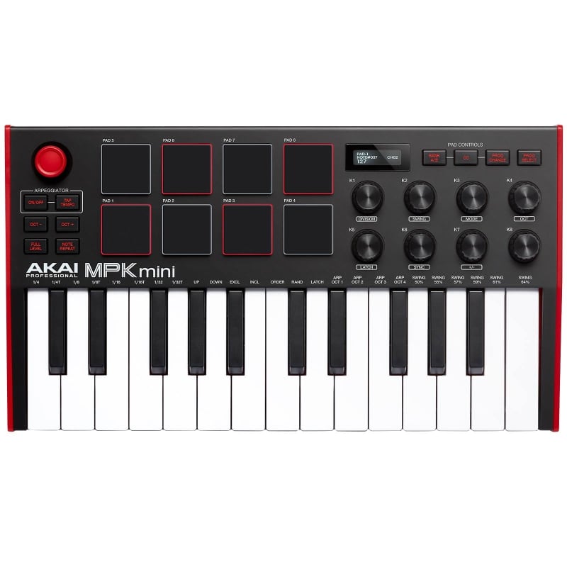 Akai Akai MPK Mini MK3 25-Key Compact Studio USB Keyboard &amp... - New Akai