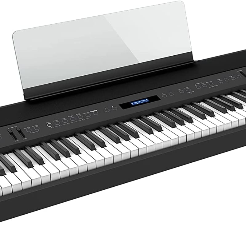 2020 - Present Roland FP-90X 88-Key Digital Portable Piano Black - New Roland Piano