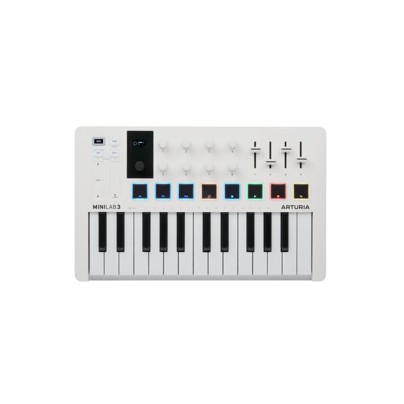 Arturia MINILAB3 White - new Arturia        MIDI Controllers      Keyboard