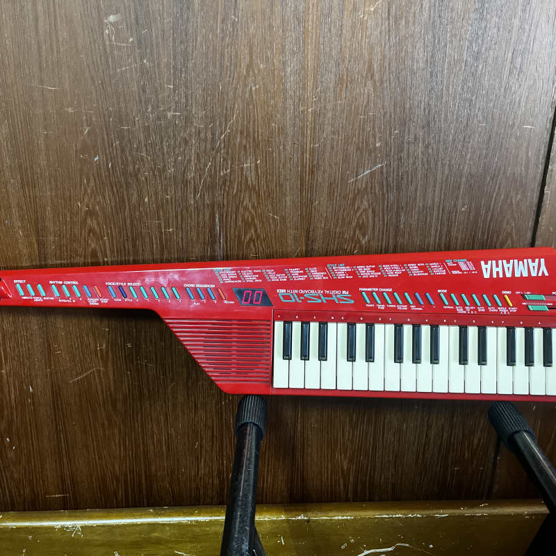 1987 Yamaha SHS-10R Keytar Red - Used Yamaha  Keyboard